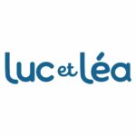 Logo de la marque Luc et Léa, spécialisée dans les produits pour bébés et jeunes enfants.